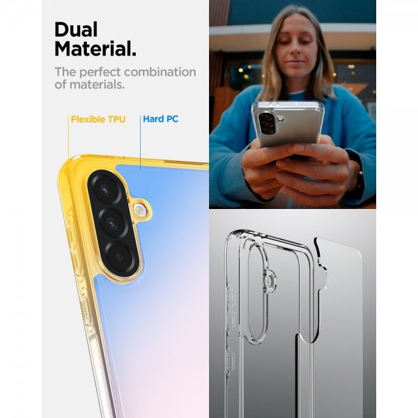 Spigen Samsung Galaxy A56 Deksel Ultra Hybrid Crystal Clear