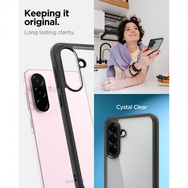 Spigen Samsung Galaxy A56 Deksel Ultra Hybrid Matte Black