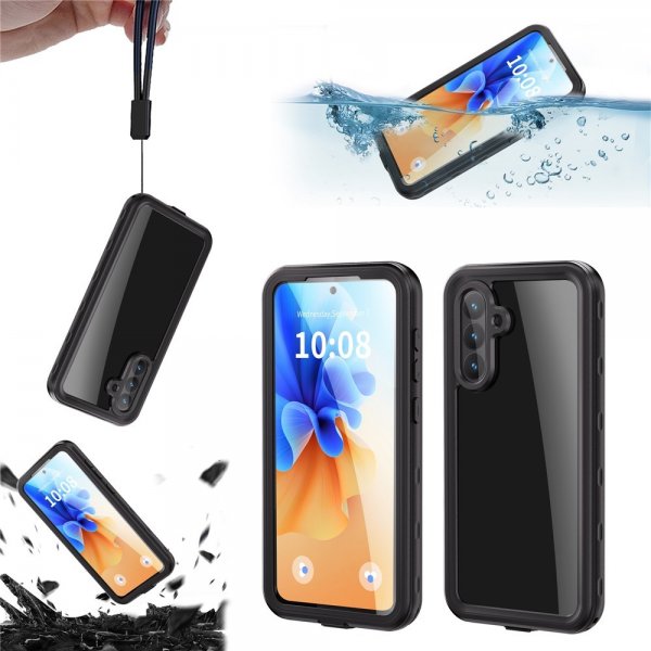 Redpepper Samsung Galaxy A56 Deksel Vanntett IP68 Svart