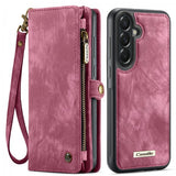 CaseMe Samsung Galaxy A57 Etui 008 Series Avtakbart Deksel Rød