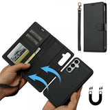 Nordic Covers Samsung Galaxy A57 Etui med avtakbart MagSafe-deksel Raven Black