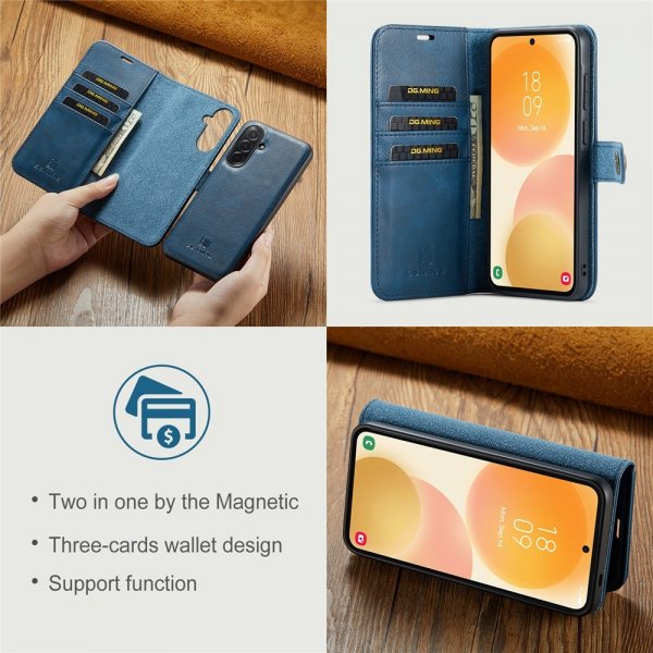 Dg.Ming Samsung Galaxy A57 Etui Avtagbart Deksel Blå