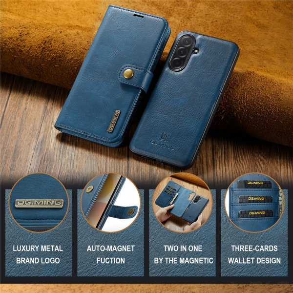 Dg.Ming Samsung Galaxy A57 Etui Avtagbart Deksel Blå