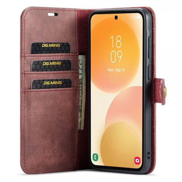 Dg.Ming Samsung Galaxy A57 Etui Avtagbart Deksel Rød