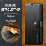 Dg.Ming Samsung Galaxy A57 Etui Avtagbart Deksel Svart