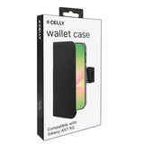 Celly Samsung Galaxy A57 Etui Wally Wallet Case Svart
