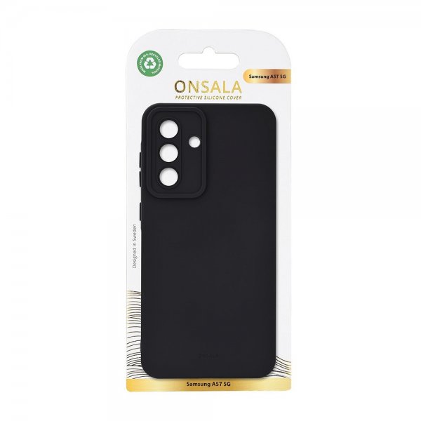 Onsala Samsung Galaxy A57 Deksel Silicone Touch Svart
