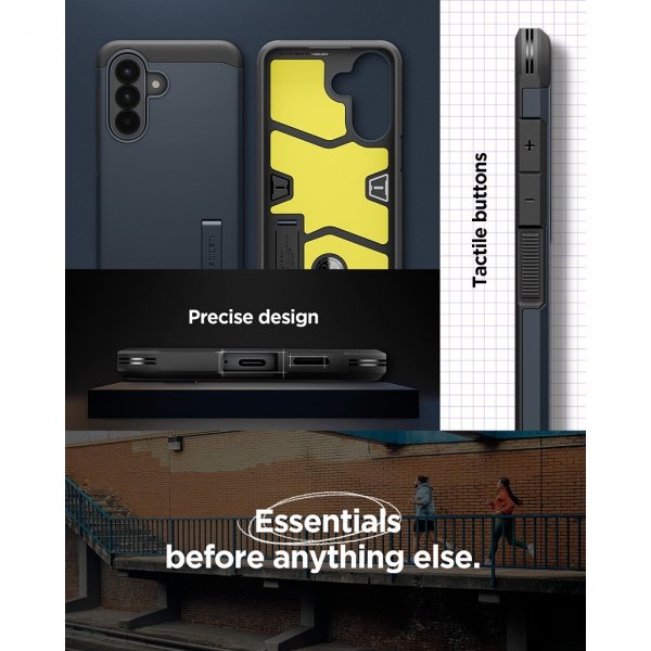 Spigen Samsung Galaxy A57 Deksel Tough Armor Metal Slate