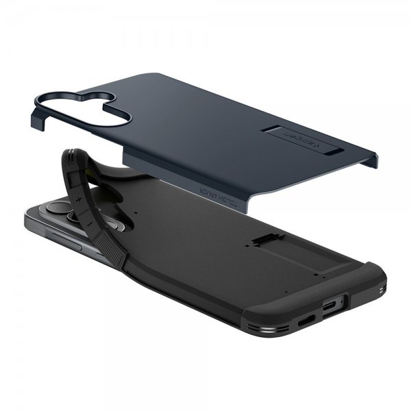Spigen Samsung Galaxy A57 Deksel Tough Armor Metal Slate
