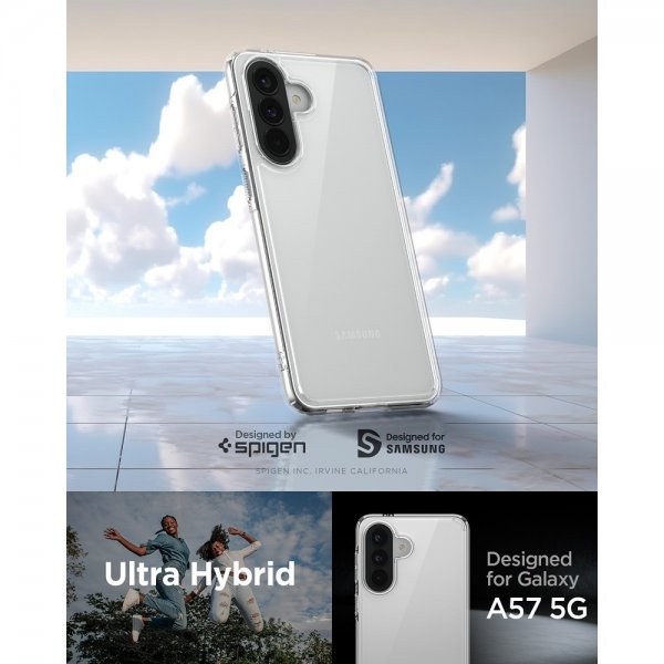Spigen Samsung Galaxy A57 Deksel Ultra Hybrid Crystal Clear