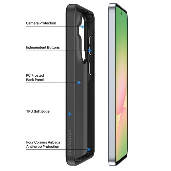 Dux Ducis Samsung Galaxy A57 Deksel Yind Series Svart