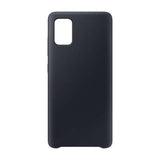 Samsung Galaxy A71 Deksel Silikon Svart