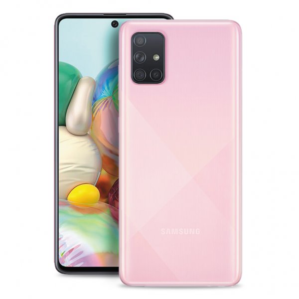 Puro Samsung Galaxy A71 Deksel Nude Transparent