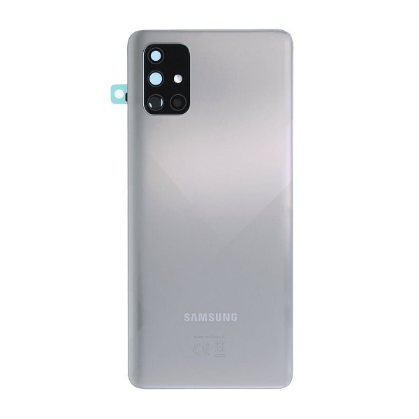 Samsung Samsung Galaxy A71 (SM-A715F) Bakside Original - Haze Crush Silver