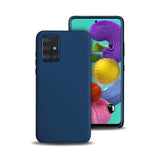 Samsung Galaxy A72 Deksel Silikon Blå
