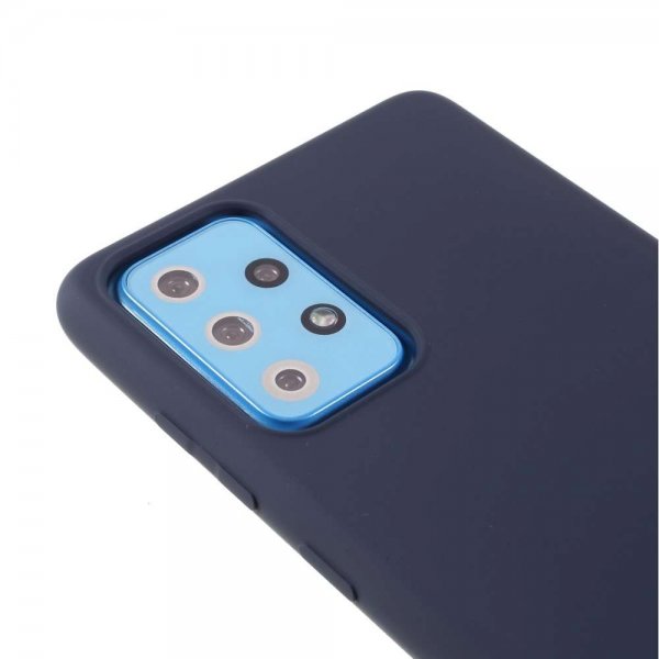 X-Level Samsung Galaxy A72 Deksel Liquid Silicone Blå