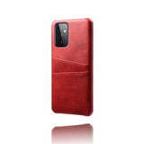 Samsung Galaxy A72 Deksel To Kortlommer Rød