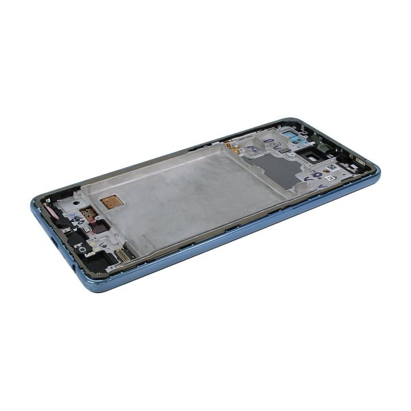 Samsung Samsung Galaxy A72 Skjerm med LCD Display Original - Blå