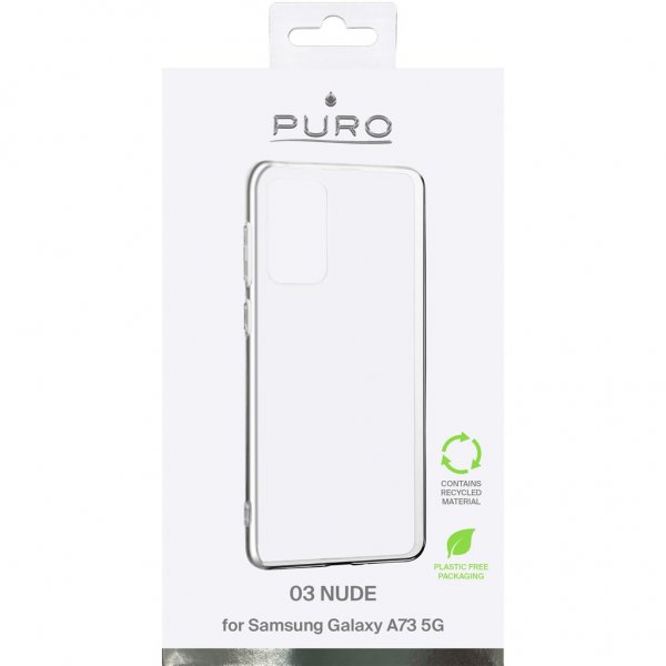 Puro Samsung Galaxy A73 Deksel Nude Transparent