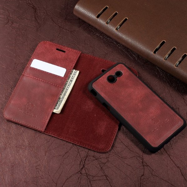 Samsung Galaxy J3 2017 Etui Litchi Svart