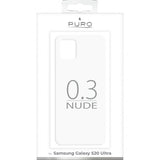 Puro Samsung Galaxy Note 10 Lite Deksel Nude Transparent