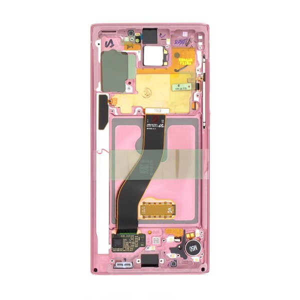 Samsung Samsung Galaxy Note 10 (SM-N970F) Skjerm med LCD-skjerm Original - Rosa