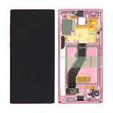 Samsung Samsung Galaxy Note 10 (SM-N970F) Skjerm med LCD-skjerm Original - Rosa