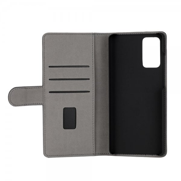 Gear Samsung Galaxy Note 20 Etui med Kortlomme Svart