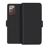 Rvelon Samsung Galaxy Note 20 Etui Detachable Wallet Case Svart
