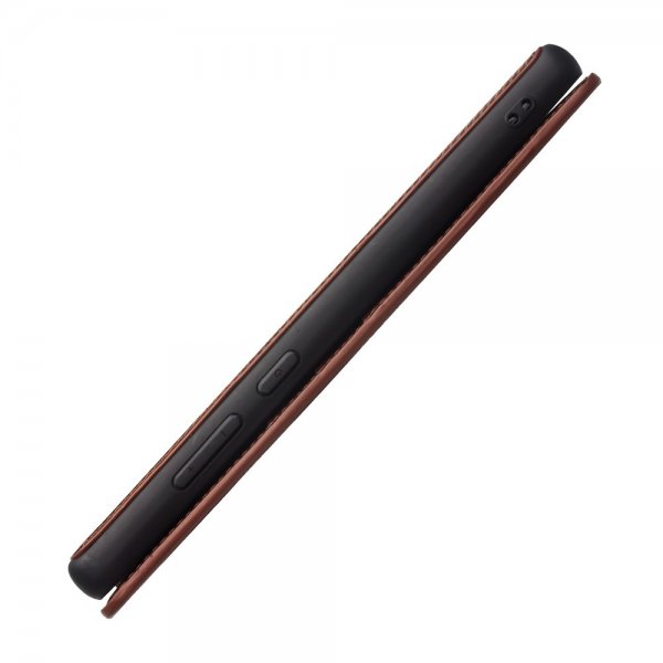 Qialino Samsung Galaxy Note 20 Ultra Etui Ekte Skinn Brun
