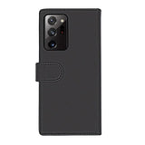 Rvelon Samsung Galaxy Note 20 Ultra Etui Detachable Wallet Case Svart