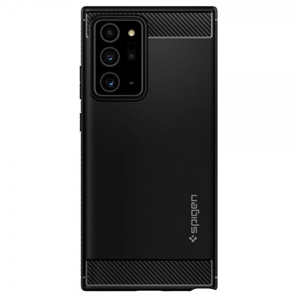 Spigen Samsung Galaxy Note 20 Ultra Deksel Rugged Armor Svart