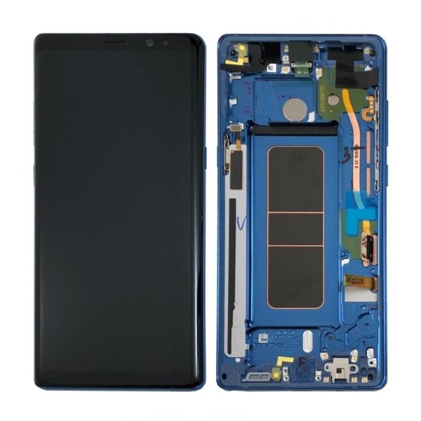Samsung Samsung Galaxy Note 8 (SM-N950F) Skjerm med LCD Display Original - Blå