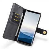 Dg.Ming Samsung Galaxy Note 9 Plånboksetui Löstagbart Deksel Svart