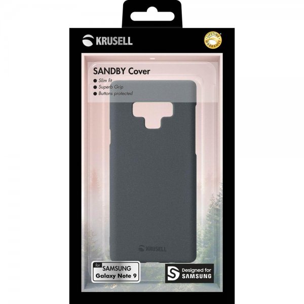 Krusell Samsung Galaxy Note 9 Deksel Sandby Cover Stone