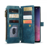 CaseMe Samsung Galaxy S10 Etui C30 Series Petrol