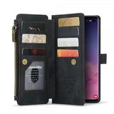 CaseMe Samsung Galaxy S10 Etui C30 Series Svart