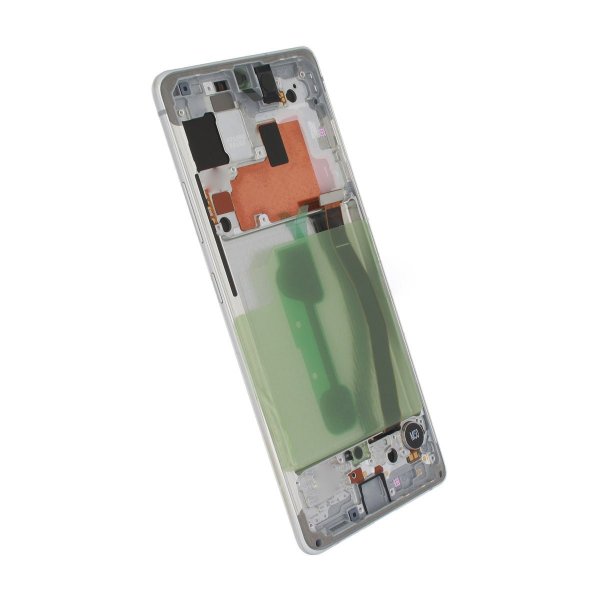 Samsung Samsung Galaxy S10 Lite (SM-G770F) Skjerm med LCD Display Original - Hvit