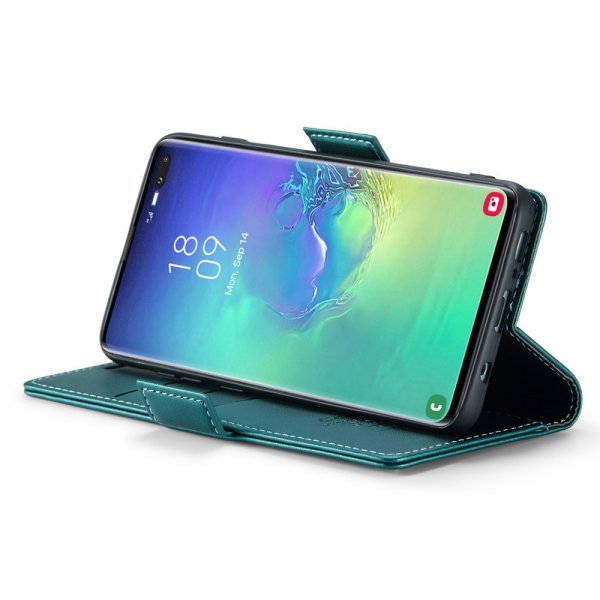 CaseMe Samsung Galaxy S10 Plus Etui 023 Series Grønn