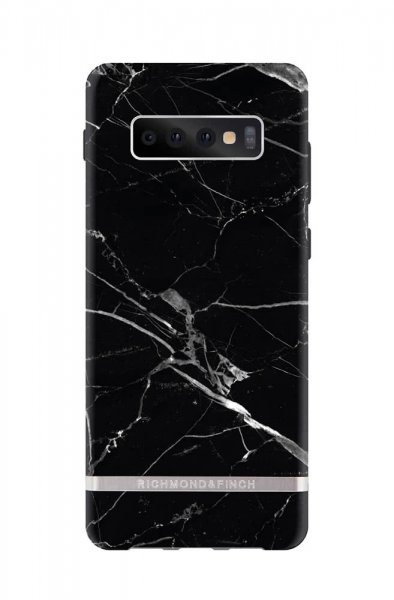 Richmond & Finch Samsung Galaxy S10 Plus Deksel Black Marble