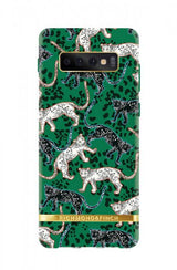Richmond & Finch Samsung Galaxy S10 Plus Deksel Green Leopard