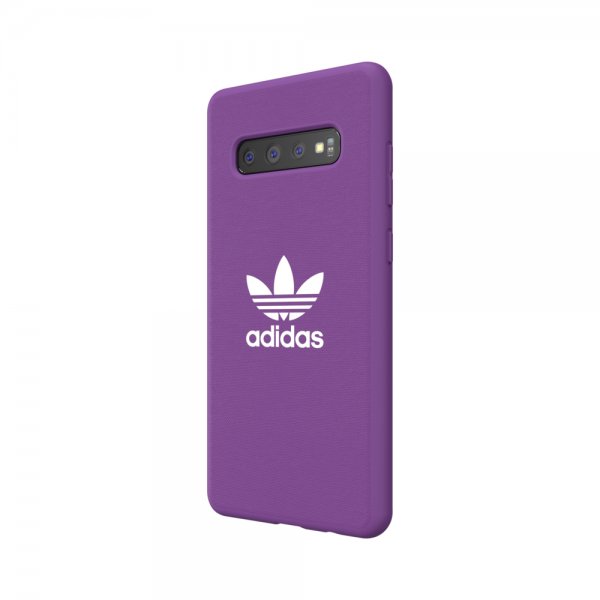 Adidas Samsung Galaxy S10 Plus Deksel OR Moulded Case Canvas SS20 Lilla