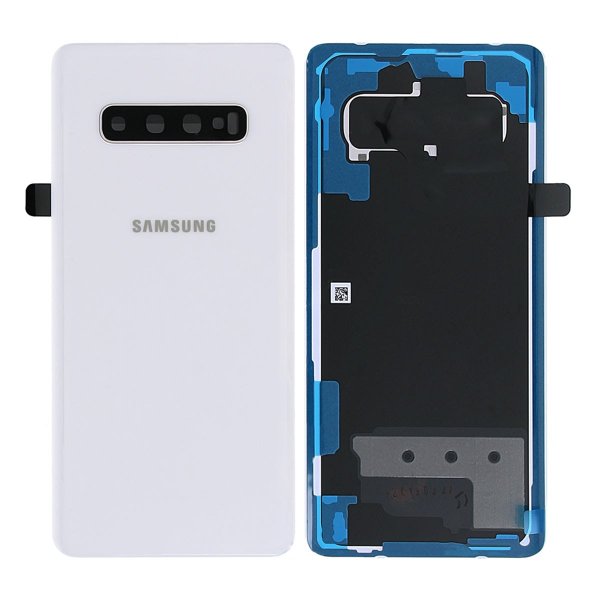 Samsung Samsung Galaxy S10 Plus (SM-G975F) Bakside Original - Keramikk Hvit