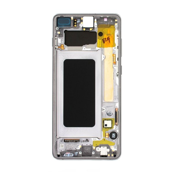 Samsung Samsung Galaxy S10 Plus (SM-G975F) Skjerm med LCD Display Original - Svart
