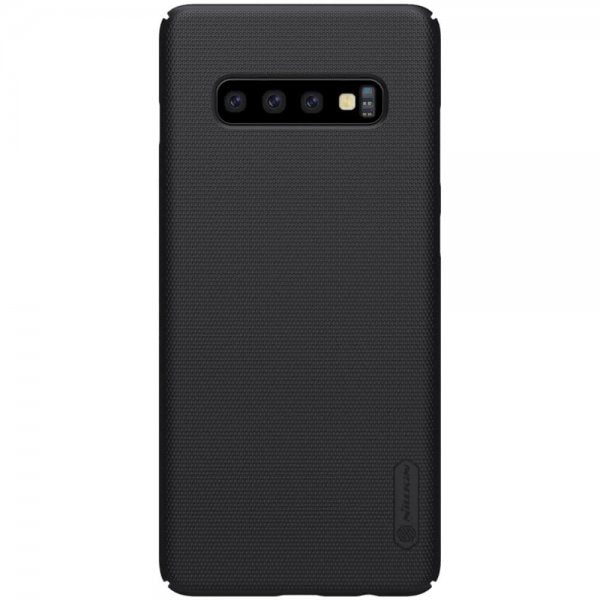 Nillkin Samsung Galaxy S10 Deksel Super Frosted Shield Hardplast Svart