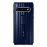 Samsung Original Galaxy S10 Deksel Protective Stand Cover Mörkblå
