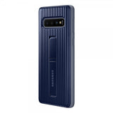 Samsung Original Galaxy S10 Deksel Protective Stand Cover Mörkblå