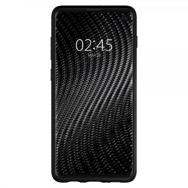 Spigen Samsung Galaxy S10 Deksel Rugged Armor Matte Black