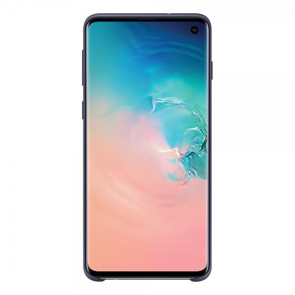 Samsung Original Galaxy S10 Deksel Silikoni Cover Navy