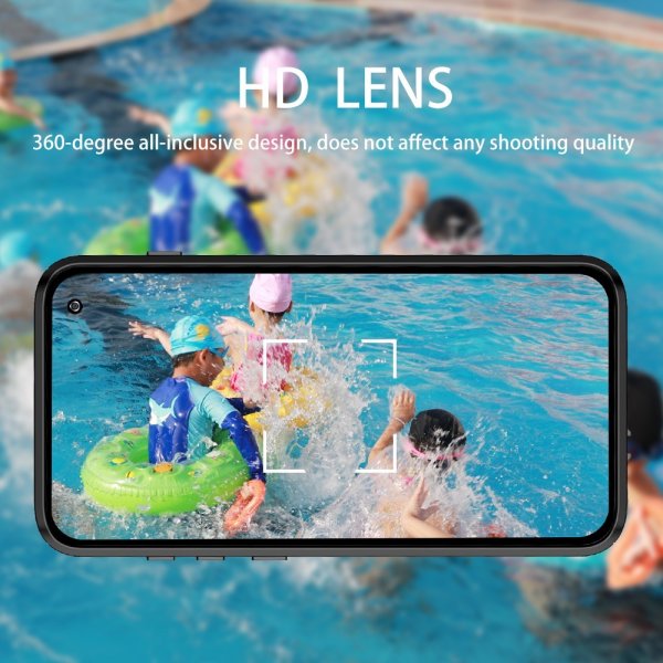 Redpepper Samsung Galaxy S10 Deksel Vanntett IP68 Svart